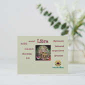 Briefkaart van de spierweefselkarakteristieken (Staand voorkant)