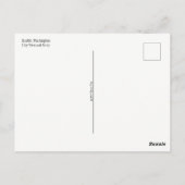 Briefkaart van de staat Washington - Seattle en Fe (Achterkant)