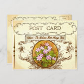  Briefkaart van de staatsvloot van Indiana (Voorkant / Achterkant)