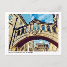 Briefkaart van de stad Oxford