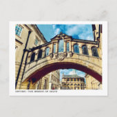 Briefkaart van de stad Oxford (Voorkant)