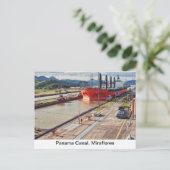 Briefkaart van de Stad Panama van Panama (Staand voorkant)