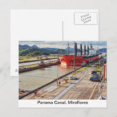 Briefkaart van de Stad Panama van Panama (Voorkant / Achterkant)