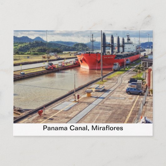 Briefkaart van de Stad Panama van Panama (Voorkant)