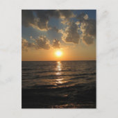 Briefkaart van de Superior Sunset (Voorkant)