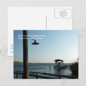 Briefkaart van de Suwannee River Dock (Voorkant / Achterkant)