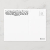 Briefkaart van de Textured Country Church (Achterkant)