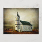 Briefkaart van de Textured Country Church (Voorkant)
