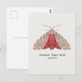 Briefkaart van de tijgermodus (Voorkant / Achterkant)