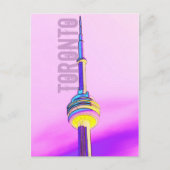 Briefkaart van de toronto CN-toren (Voorkant)