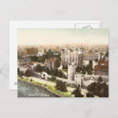  Briefkaart van de Tower van Londen (Voorkant / Achterkant)