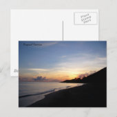 Briefkaart van de Tropische Sunrise (Voorkant / Achterkant)