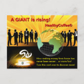 Briefkaart van de Uitnodiging van de Vergadering/v (Voorkant)