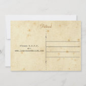 Briefkaart van de Uitnodiging van Telegram (Achterkant)