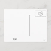 Briefkaart van de Vakantie van de Muis van de (Achterkant)