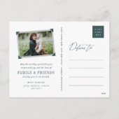 Briefkaart van de Vakantie van het Manuscript van (Achterkant)