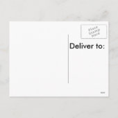 BRIEFKAART VAN DE VALENTIJNSDAG VAN DE MOTORFIETS (Achterkant)