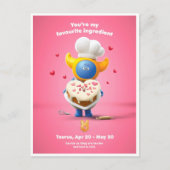 Briefkaart van de valentijnse voor Taurus (Voorkant)