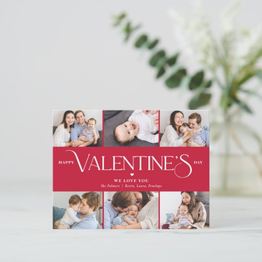 Briefkaart van de Valentijnse Wonderful Life Edita (Staand voorkant)