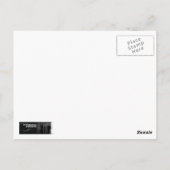 Briefkaart van de vaste grond (Achterkant)