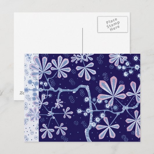 Briefkaart van de ventilatorventilator (Voorkant / Achterkant)