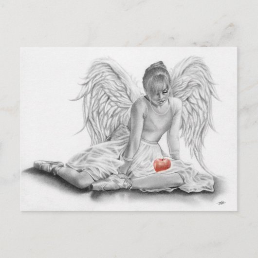 Briefkaart van de verboden Angel Ballerina (Voorkant)