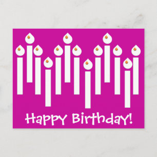 Briefkaart van de Verjaardag van de Regenboog van