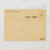 Briefkaart van de vlag van Papoea-Nieuw-Guinea (Achterkant)