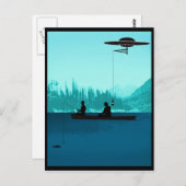 Briefkaart van de voedselketen (Voorkant / Achterkant)