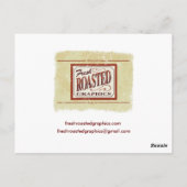 Briefkaart van de voorste kop (Achterkant)