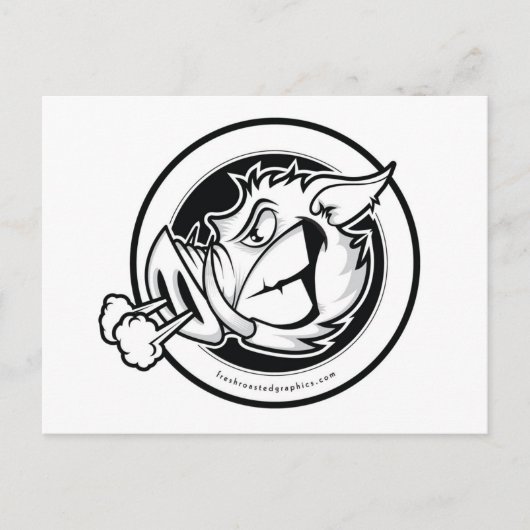 Briefkaart van de voorste kop (Voorkant)