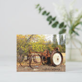 Briefkaart van de vroege trekker van 1900 (Staand voorkant)