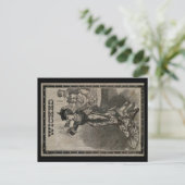 Briefkaart van de vrouw (Staand voorkant)