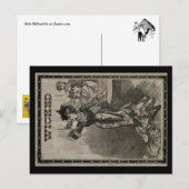 Briefkaart van de vrouw (Voorkant / Achterkant)