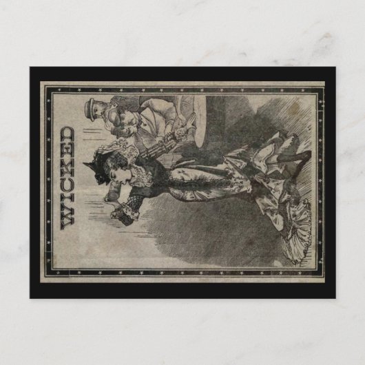 Briefkaart van de vrouw (Voorkant)