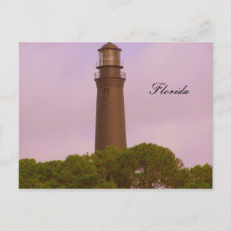 Briefkaart van de vuurtoren van Florida