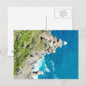 Briefkaart van de vuurtoren van Kaappunt, Zuid-Afr (Voorkant / Achterkant)