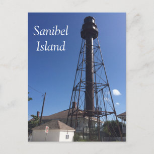 Briefkaart van de vuurtoren van Sanibel Island