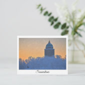 Briefkaart van de vuurtoren van Suomenlinna (Staand voorkant)