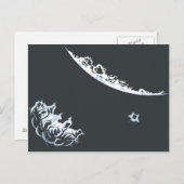 Briefkaart van de waterbeer (horizontaal) (Voorkant / Achterkant)