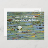 Briefkaart van de waterlievelmeer Waterverf (Voorkant / Achterkant)