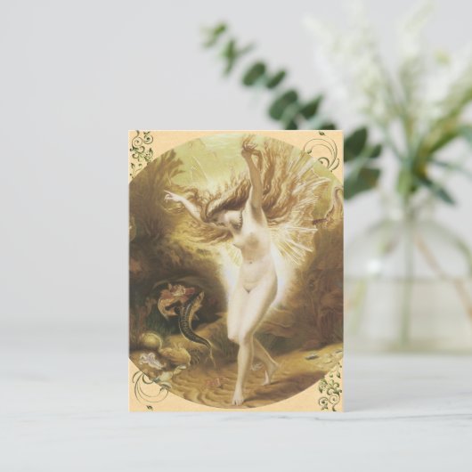  Briefkaart van de waterserie (Staand voorkant)