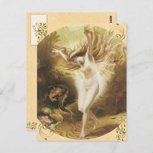  Briefkaart van de waterserie (Voorkant / Achterkant)