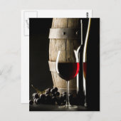 Briefkaart van de wijngaard (Voorkant / Achterkant)