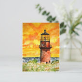 briefkaart van de wijngaard van de gaffelkast mart (Staand voorkant)