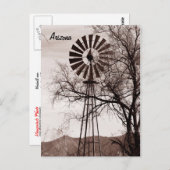 Briefkaart van de windmolen (Voorkant / Achterkant)