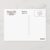 Briefkaart van de windmolen (Achterkant)