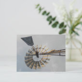 Briefkaart van de windmolen (Staand voorkant)