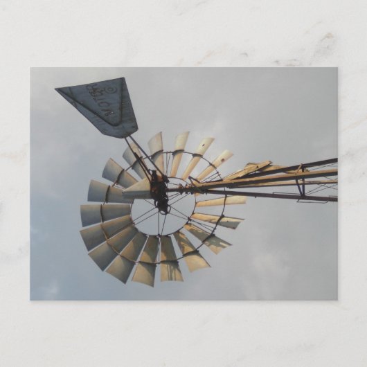 Briefkaart van de windmolen (Voorkant)