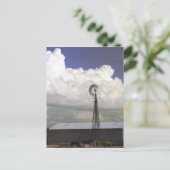 Briefkaart van de windmolen (Staand voorkant)